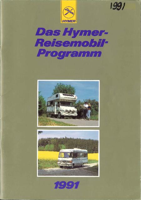 catalogus hymer 1991